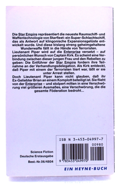 Star Trek The Original Series Roman (Softcover): Das Schlachtschiff von Heyne